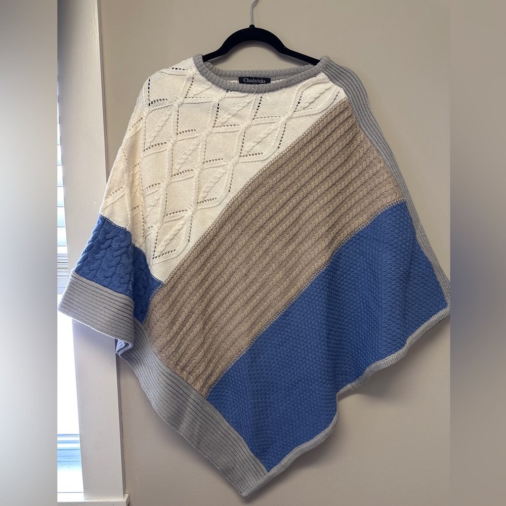 Chadwick’s Knit Poncho